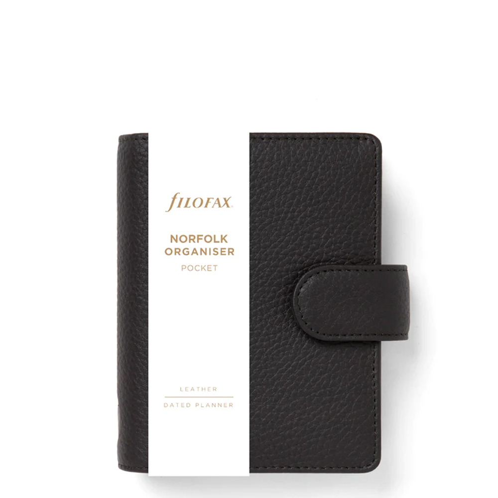Filofax Pocket Norfolk Leather Espresso Organiser